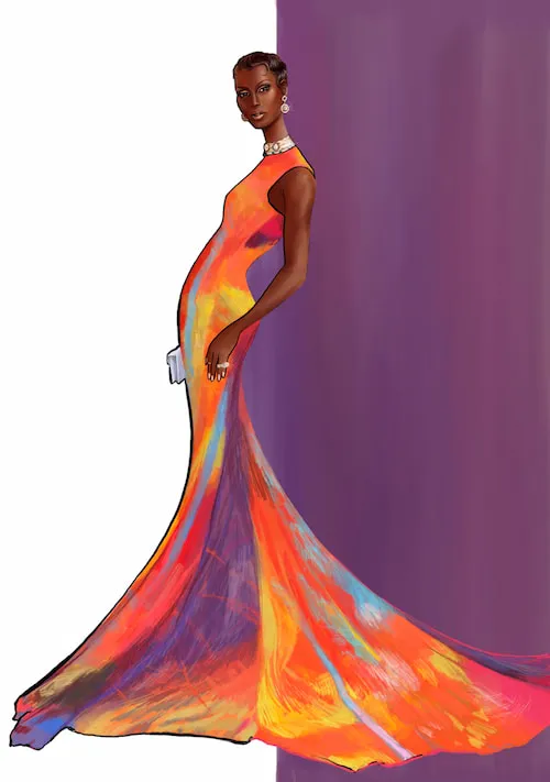 jodie smith christopher john rogers cannes film festival ilustración digital moda graciano augusto